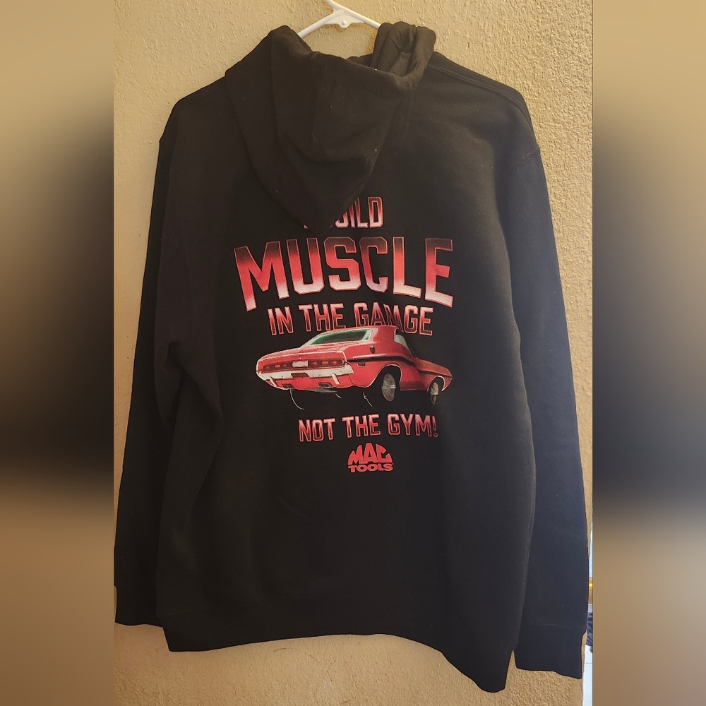 Bold Black and Red Crewneck Sweater